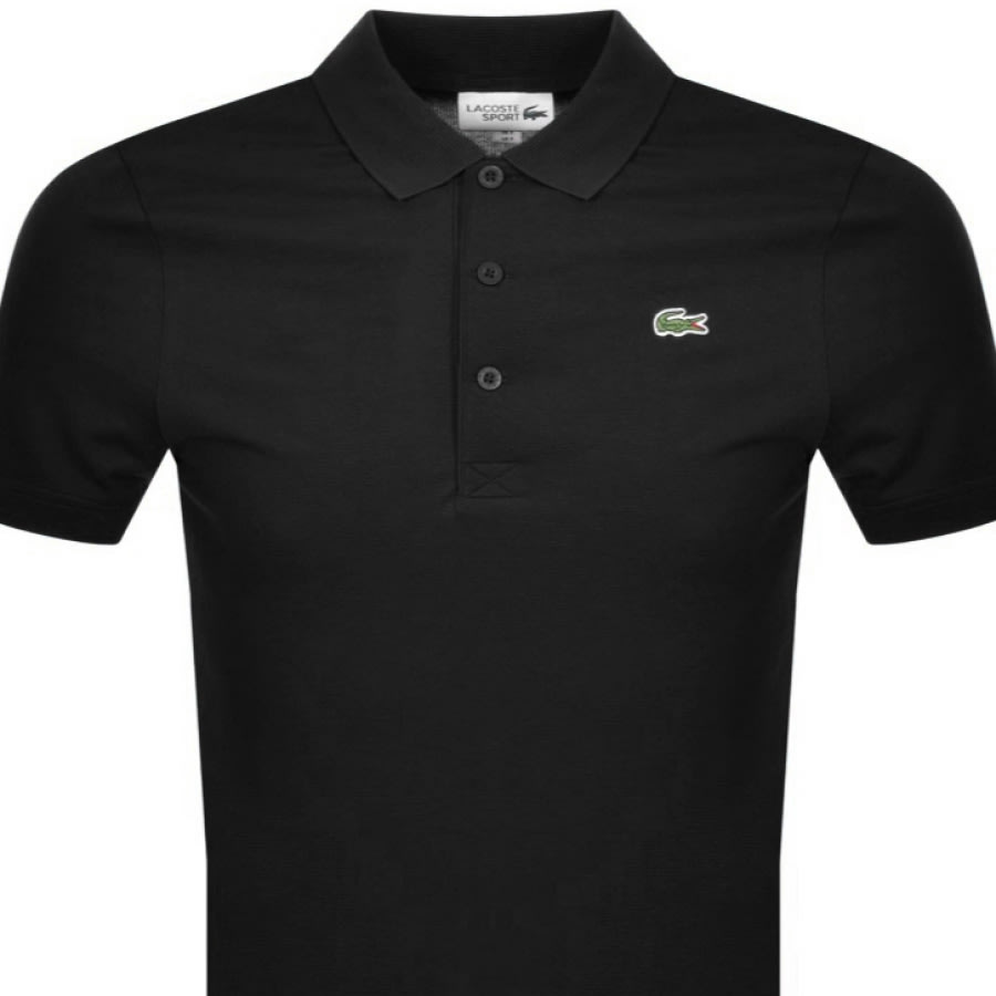 Alternative Image for ProductLacoste Sport Short Sleeved Polo T Shirt Black2